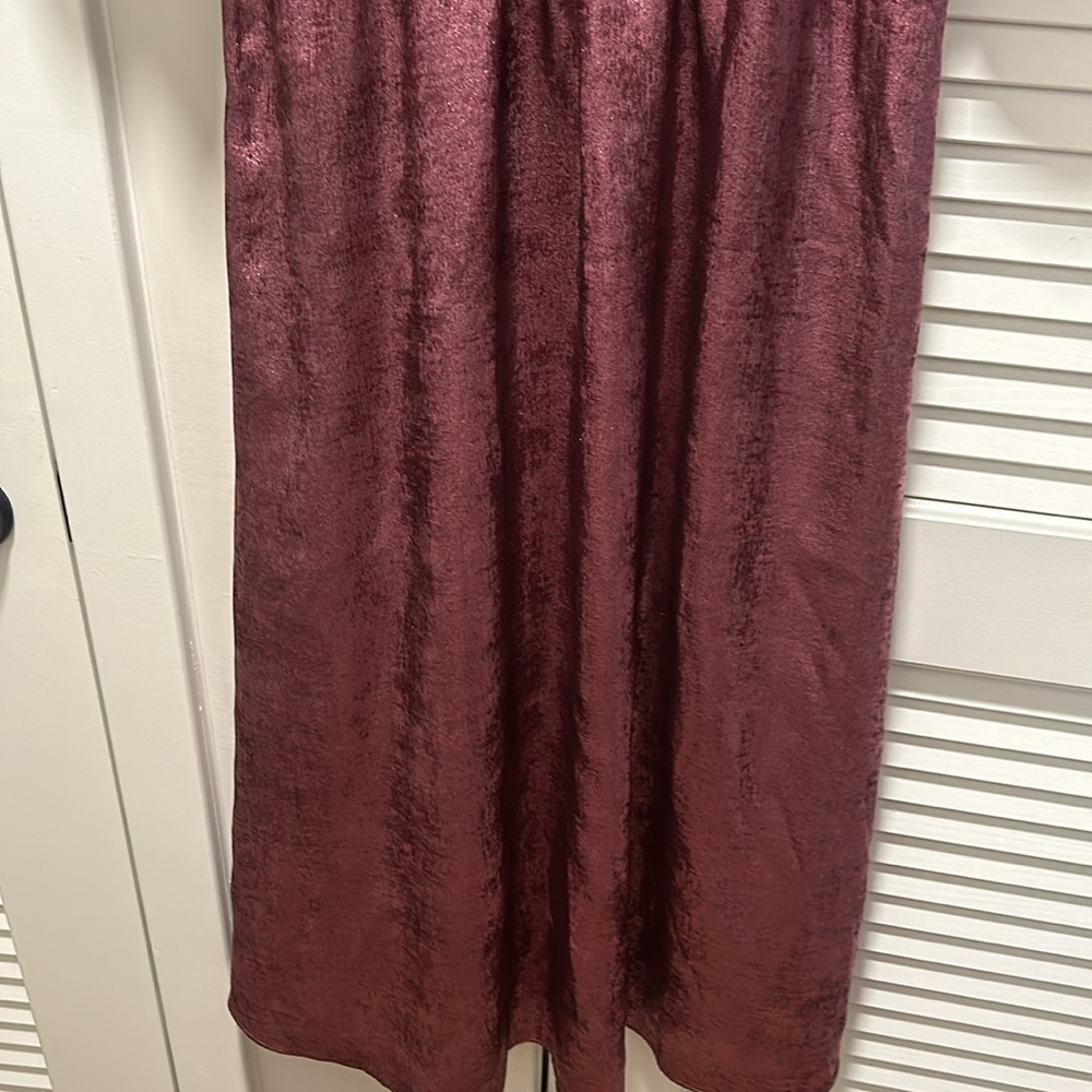 NWOT Anthropologie The Odells Foil Abigail Smocked Dress (S) - Picture 6 of 11